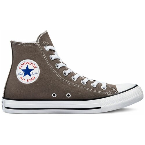 Кеды Converse Chuck Taylor All Star, демисезонные, повседневные, высокие, размер 35, серый