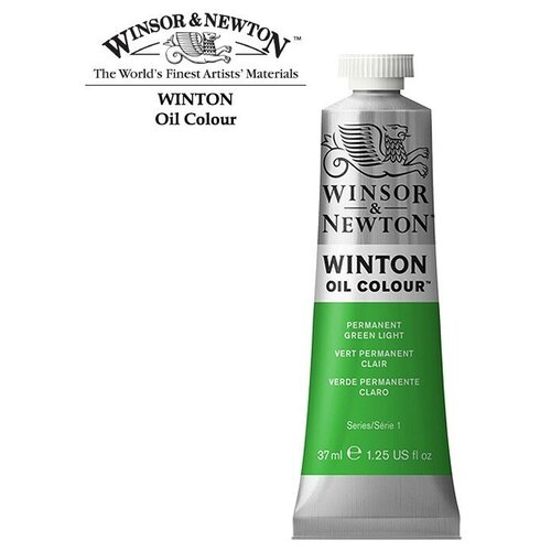 Масляные Winsor&Newton Краски масляные Winsor&Newton WINTON 37мл, зеленый светлый устойчивый краски масляные winton 10 цв 21мл туба к к winsor