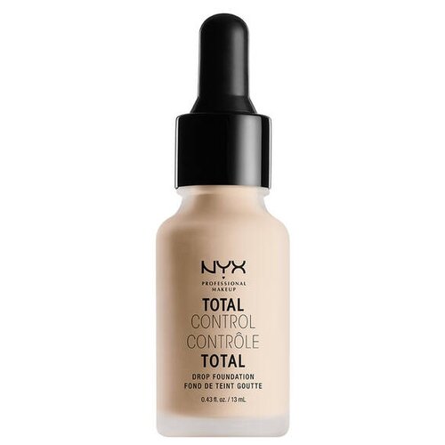 Основа тональная для лица NYX PROFESSIONAL MAKEUP TOTAL CONTROL DROP FOUNDATION тон 02 alabaster