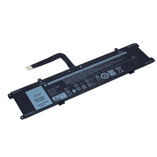 Аккумуляторная батарея для ноутбука Dell Latitute 7285 (6HHW5) 7.6V 2750mAh