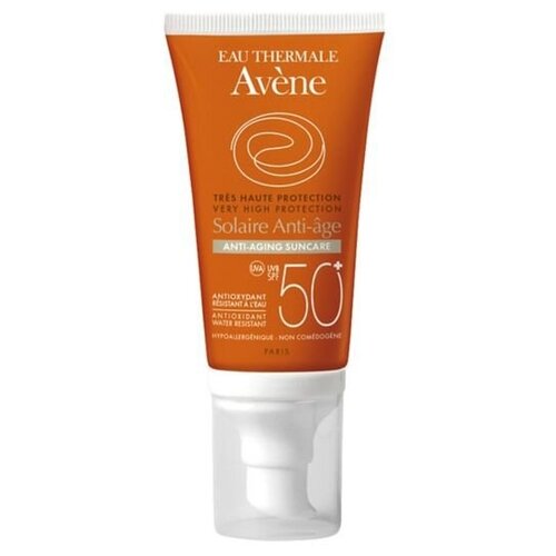 Крем для лица солнцезащитный антивозрастной SPF50+ Avene/Авен 50мл
