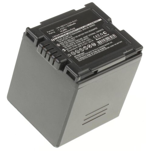 Аккумуляторная батарея iBatt 2160mAh для Hitachi DZ-GX5060SW, для Panasonic PV-GS180, PV-GS500, VDR-D100, PV-GS31, NV-GS11 аккумулятор для видеокамер beston panasonic hitachi bst vw vbd310 cga du31 7 2 в 3700 мач