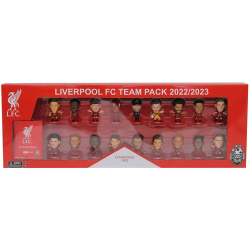 Набор фигурок футболистов SoccerStarz ФК Ливерпуль / Liverpool - Team Pack 18 players 2022/23, 405622