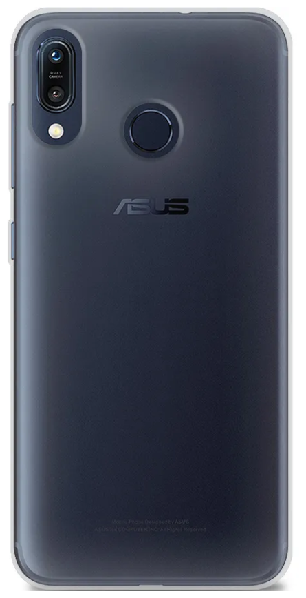 Чехол силиконовый для Asus Zenfone Max M1, ZB555KL, прозрачный