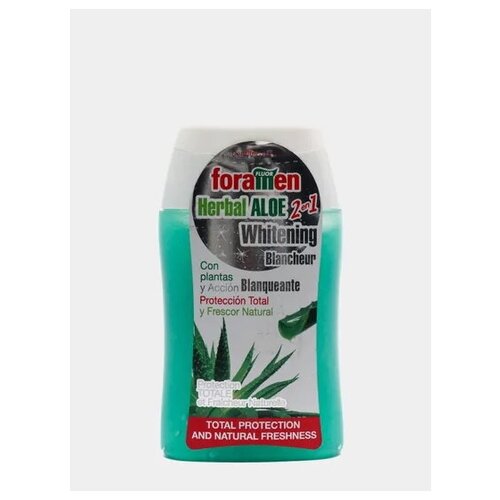 Foramen комплекс по уходу за полостью рта HERBAL ALOE 2в1, зубная паста+ополаскиватель