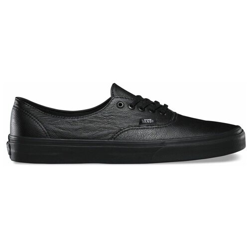 фото Кожаные кеды vans authentic decon v18cgkm черные (36)