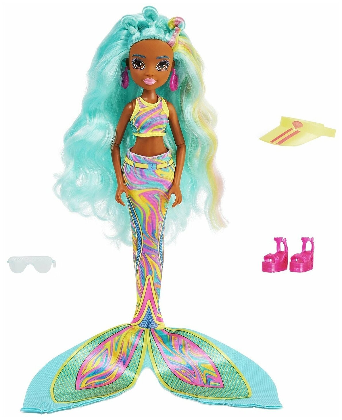 Кукла-русалка Mermaid high Spin Master Мермейд Хай Океанна Волосы меняют цвет на солнце