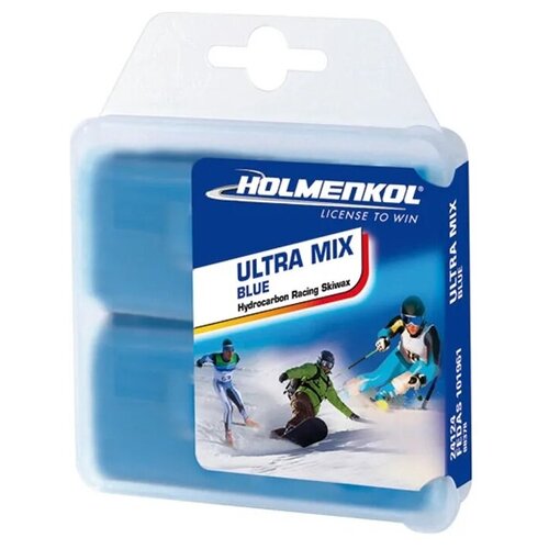 Парафин холодный Holmenkol Ultramix 2x35g blue (24124)