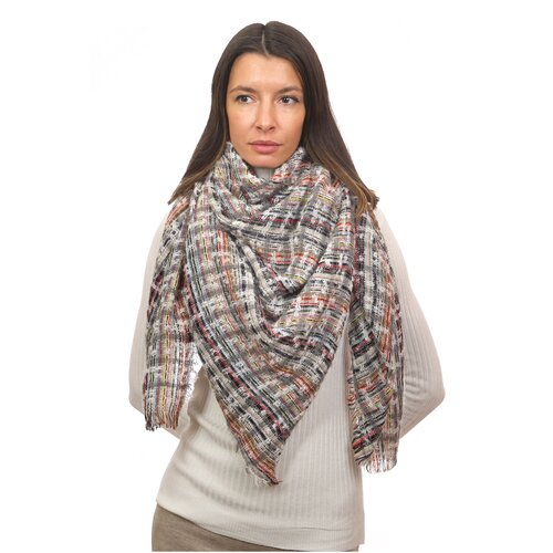 фото Платок ,130х125 см, мультиколор, серый нет