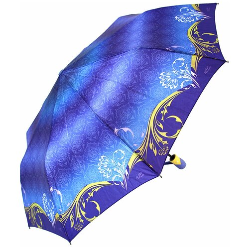 Женский зонт/Popular1649/темно-коричневый