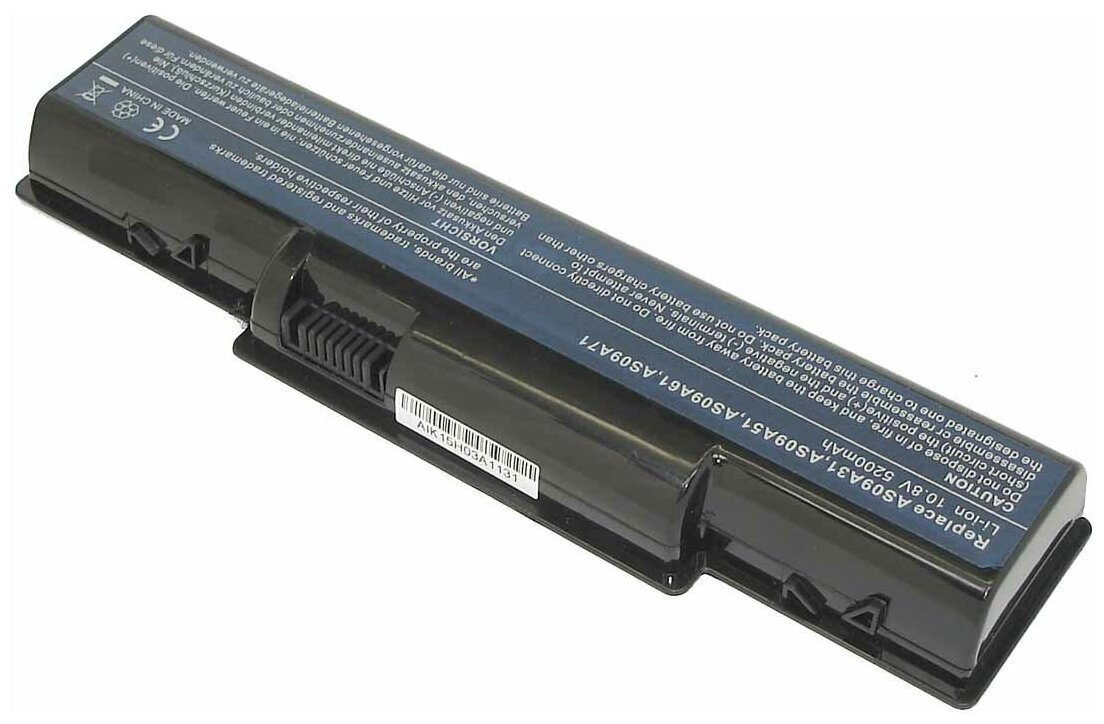 Аккумулятор OEM (совместимый с AS09A31, AS09A41) для ноутбука Acer Aspire 4732 10.8V 4400mAh черный