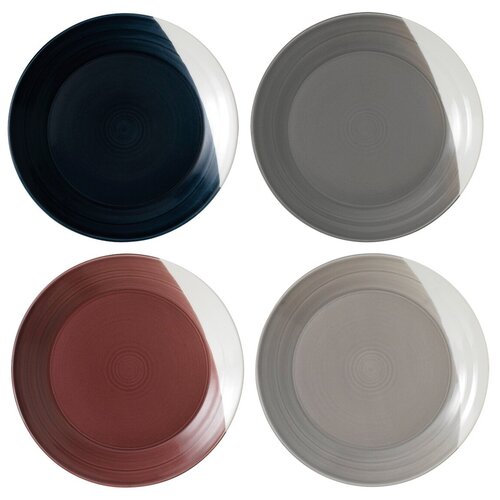 Тарелка подстановочная 28см Кофе Студио, набор 4шт