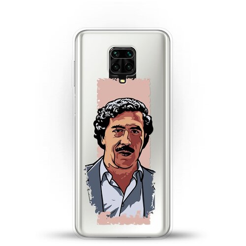 фото Силиконовый чехол пабло на xiaomi redmi note 9s andy & paul