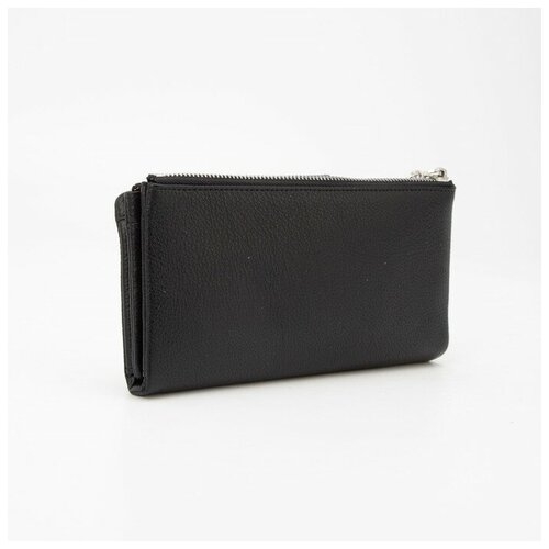 фото Кошелёк на магните, цвет чёрный