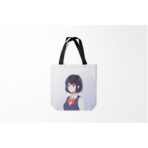 фото Сумка-шоппер / 40х40 см / аниме / hanabi yasuraoka burnettie