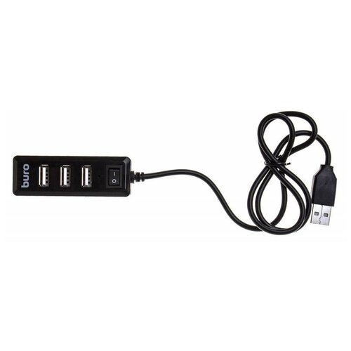 Хаб Buro USB2.0 4xUSB BU-HUB4-0.5L-U2.0