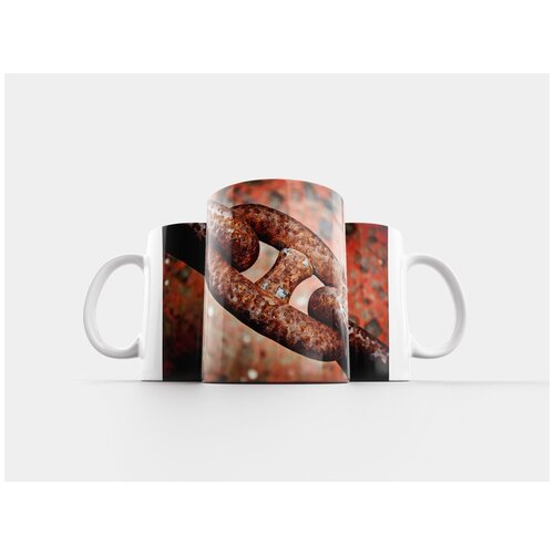 фото Кружка "цепь, ржавчина, железо" 320 мл lotsprints