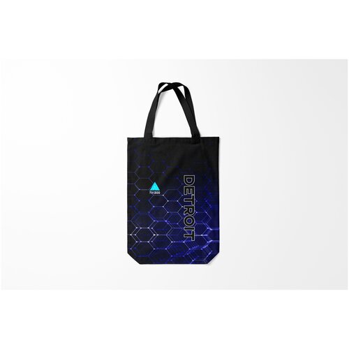 фото Сумка-шоппер / 31х42 см / геймерам / detroit become human rk800 burnettie