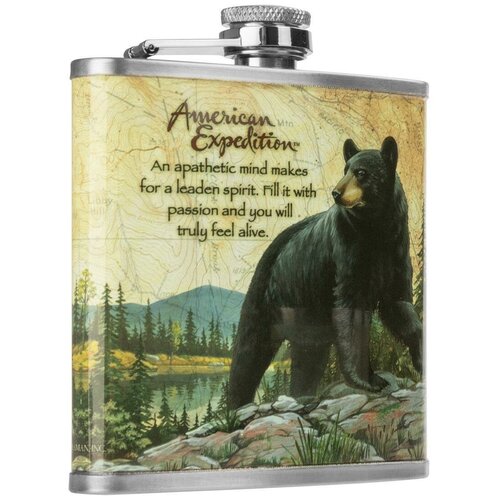 Фляжка Медведь 210 мл А03-1 Hip Flask