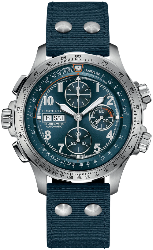 Наручные часы Hamilton Khaki Aviation H77906940, синий