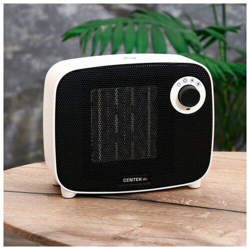 Centek Тепловентилятор Centek CT-6023 керамический настольный 1500 Вт 15 м2 серый 422600₽