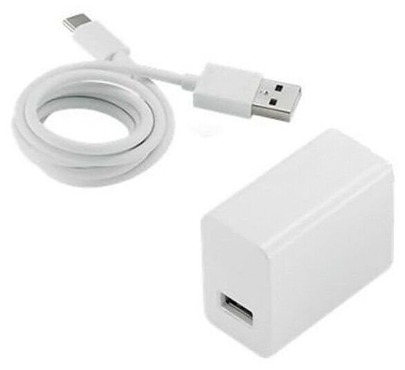 Зарядное устройство ASUS APWU001 для планшетов и смартфонов 18W, USB, USB Type-C, Белый 90AC0210-BPW002