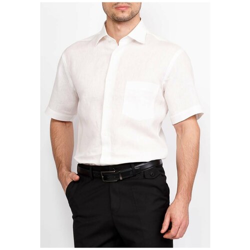 Рубашка GREG, размер 174-184/38, белый футболка rabe размер 38 российский 44 белый