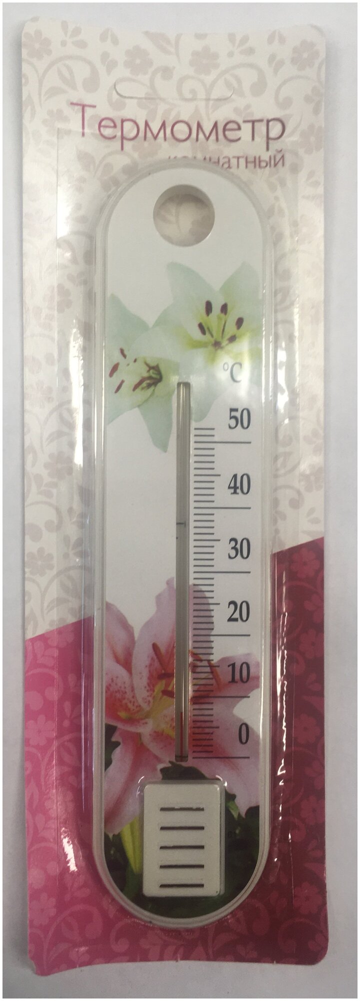 Термометр комнатный Цветок NO BRAND - фото №10