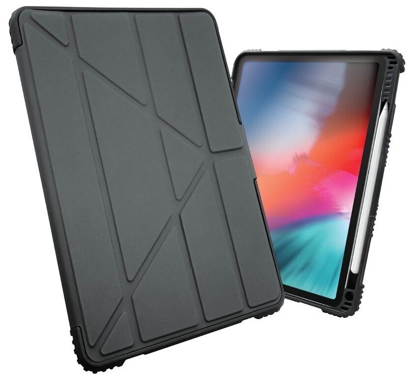 Противоударный защитный чехол BUMPER FOLIO Flip Case для Apple iPad Air 10.5"/iPad Pro 10.5"