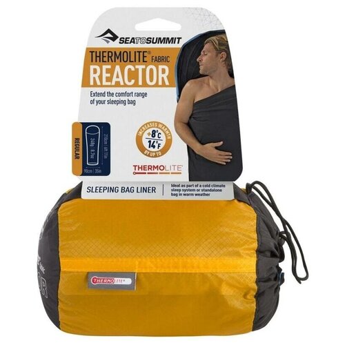Вкладыш В Спальник Sea To Summit 2021 Reactor-Thermolite Mummy BlackRed 739000₽