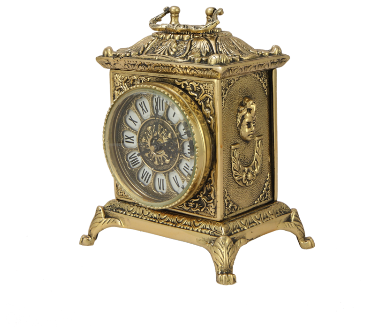 Часы "Ларец" каминные, "золото" 23 х 18 см (Belo de Bronze BP-82108-D)