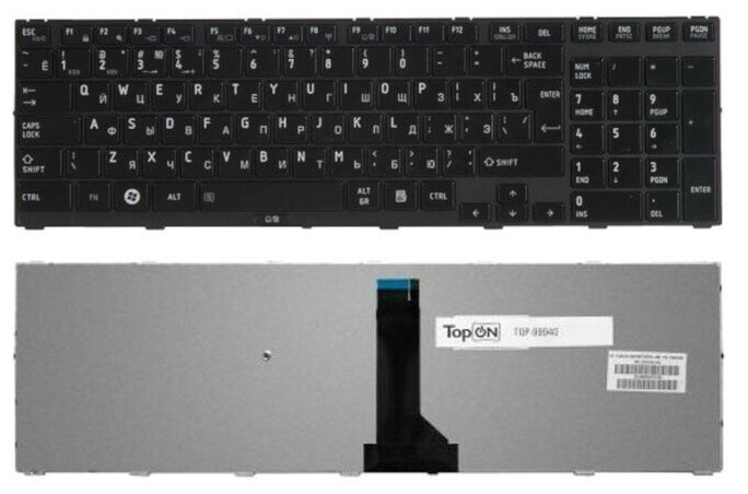 Клавиатура для Toshiba Satellite R850 R950 MP-10K96SU6356 G83C000BE2RU