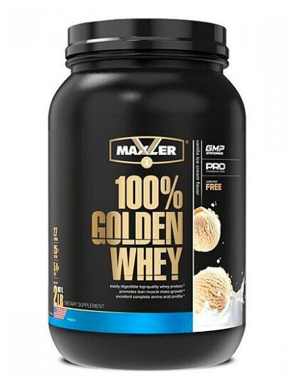 100% Golden Whey, 908 g (печенье крем)