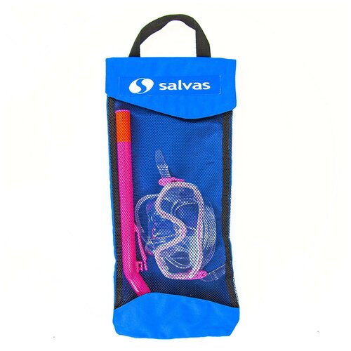 Набор для плавания SALVAS Easy Set EA505C1TFSTB, размер детский, розовый набор для плавания salvas easy set ea505c1tbstb размер детский синий