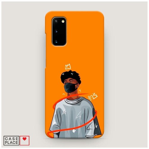 фото Чехол пластиковый samsung galaxy s20 в маске 1 case place