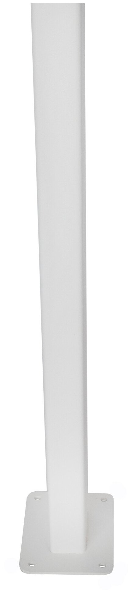 Подстолье, опора, ножка для барного стола с кронштейном "Лофт ПК" белое, 110х55 см, 1 шт - фотография № 3