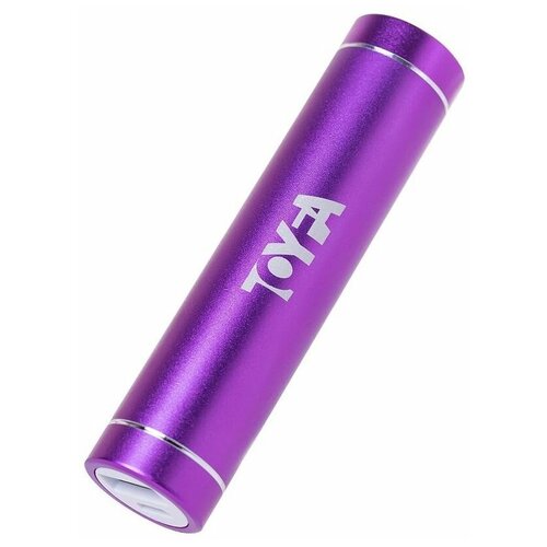 Купить Портативное зарядное устройство TOYFA A-toys Arc, 2400 mAh, microUSB, фиолетовый