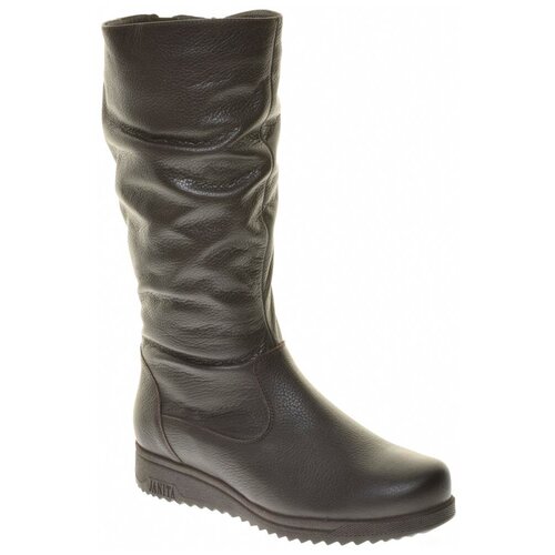 фото Сапоги janita 3/4 жен зима, размер 36, цвет коричневый, артикул 45419-7120-93-f12102