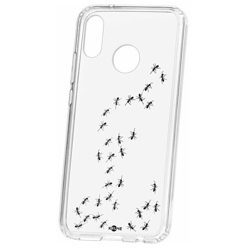 фото Чехол на huawei p20 lite / nova 3e kruche print муравьи / чехол для huawei / чехол с рисунком / чехол с принтом / чехол для хонор / чехол для хуавей / бампер на хуавей / чехол накладка для хонор / противоударная накладка для honor huawei / защита для honor / защита на huawei / cиликоновый чехол для huawei honor / пластиковый чехол на huawei / защитный чехол для honor / чехольчик / защита телефона / ударопрочный чехол кruче,kruche