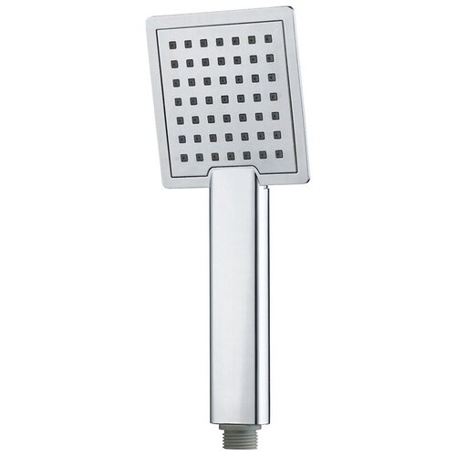 Лейка для душа 3 функции d 120*80 мм кнопка, хром/серый 34681 Melodia della Vita