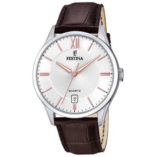 Наручные часы FESTINA Classics, серебряный наручные часы festina classics серебряный золотой