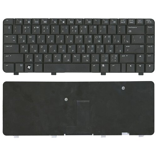 Клавиатура для ноутбука HP 530 черная 918₽