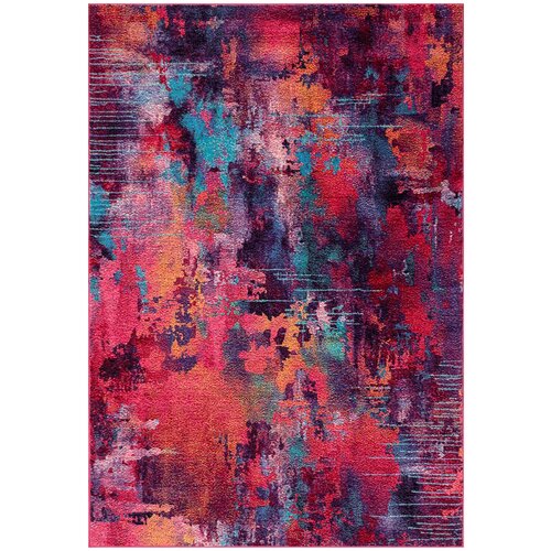Ковер на пол в спальню, гостиную разноцветный 1,6 на 2,3 м Hunnu 6A1819-069