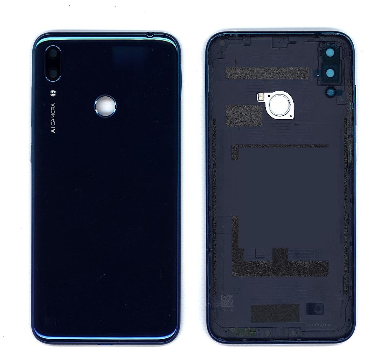 Задняя крышка для Huawei Y7 2019 синяя