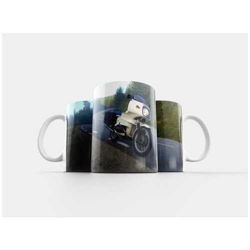 фото Кружка "мотоцикл, дорога, bmw" 320 мл lotsprints