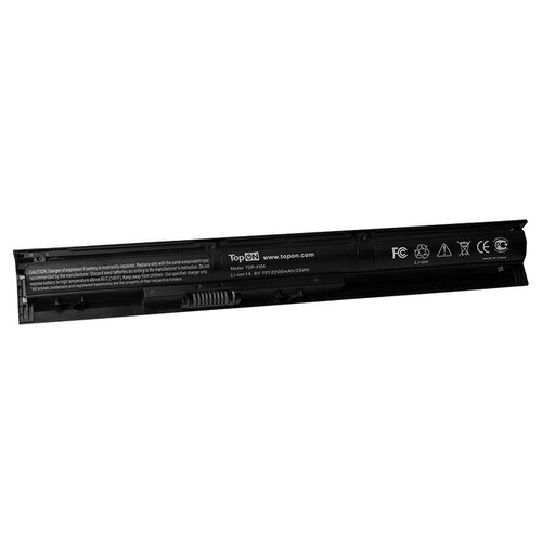 фото Аккумулятор для ноутбука hp pavilion 15-p042tu 14.8v 2200mah li-ion чёрный topon