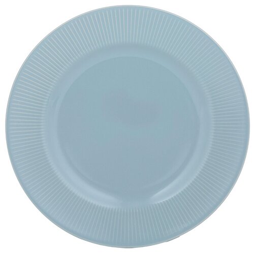 фото Тарелка linear 21 см синяя mason cash