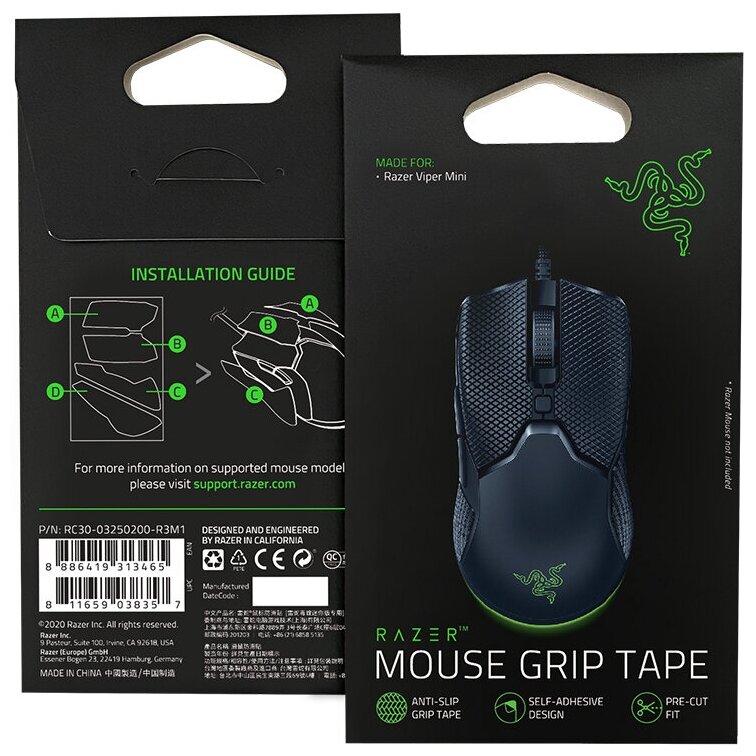 Резиновые накладки Razer Mouse Grip Tape RC30-03250200-R3M1