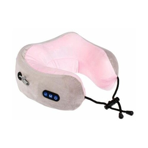 Bradex kz 0559 Дорожная подушка-подголовник серо-розовая
