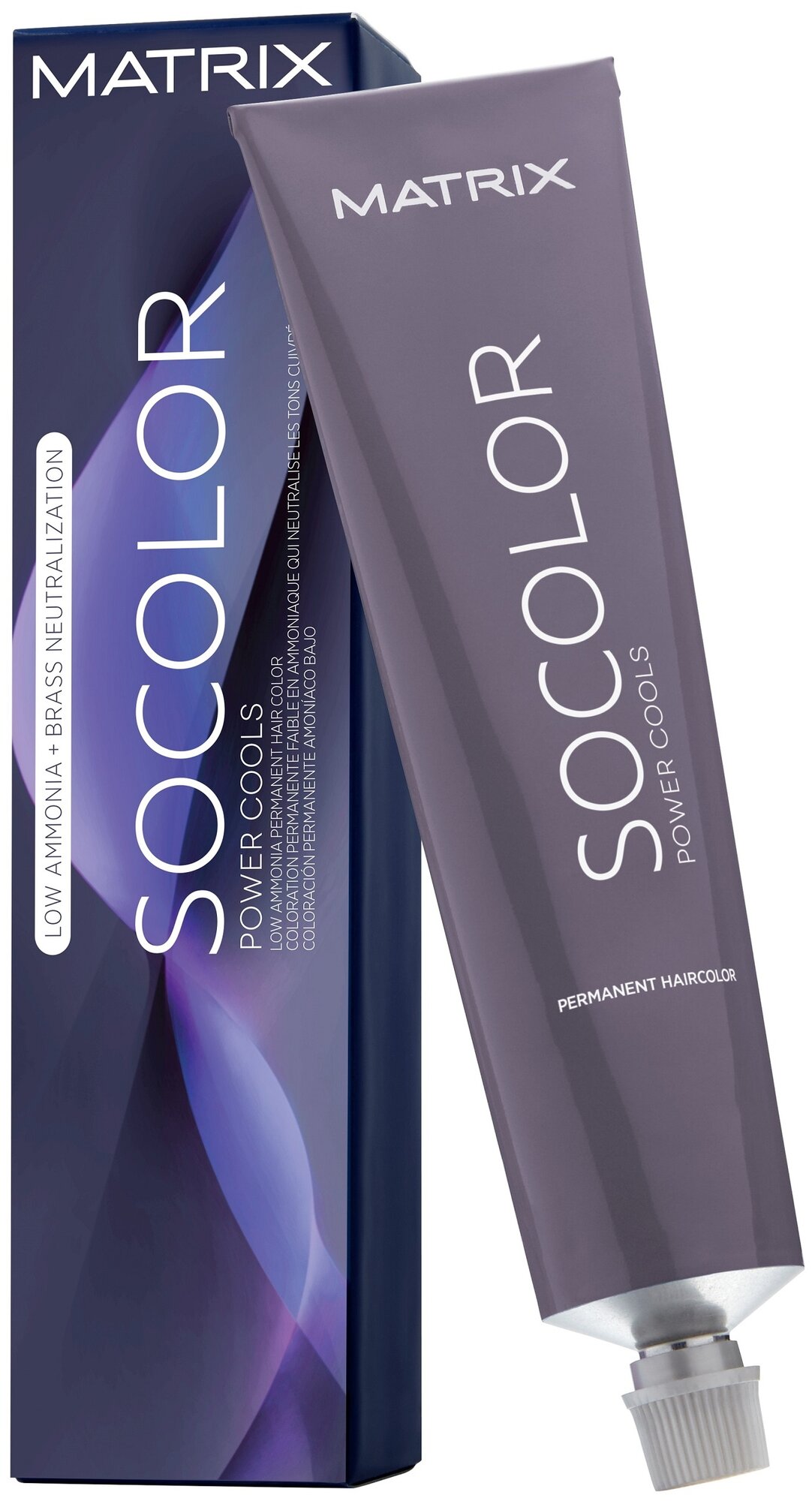 Matrix Socolor Beauty стойкая крем-краска для волос Power cools